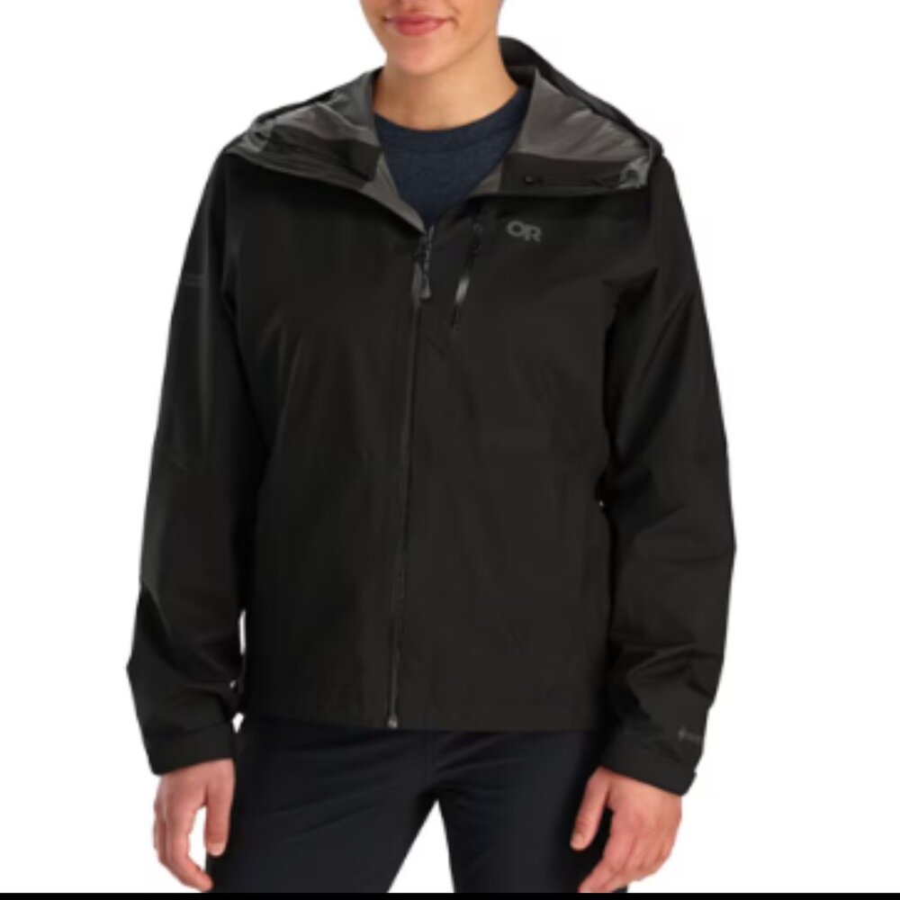 *NWT* Outdoor Research Aspire II Black Rain/Wind Jacket Large